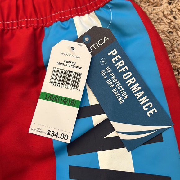 Boys Nautica Swim Trunks - Picture 5 of 8